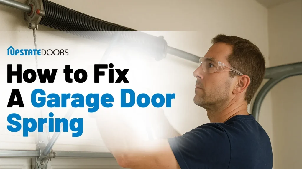 How to Fix a Garage Door Spring