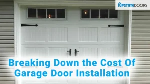 Breaking Down the Cost of Garage Door Installation