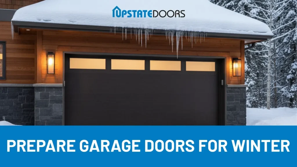 How to Prepare Garage Doors for Winter
