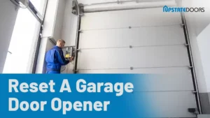 How to reset a garage door opener