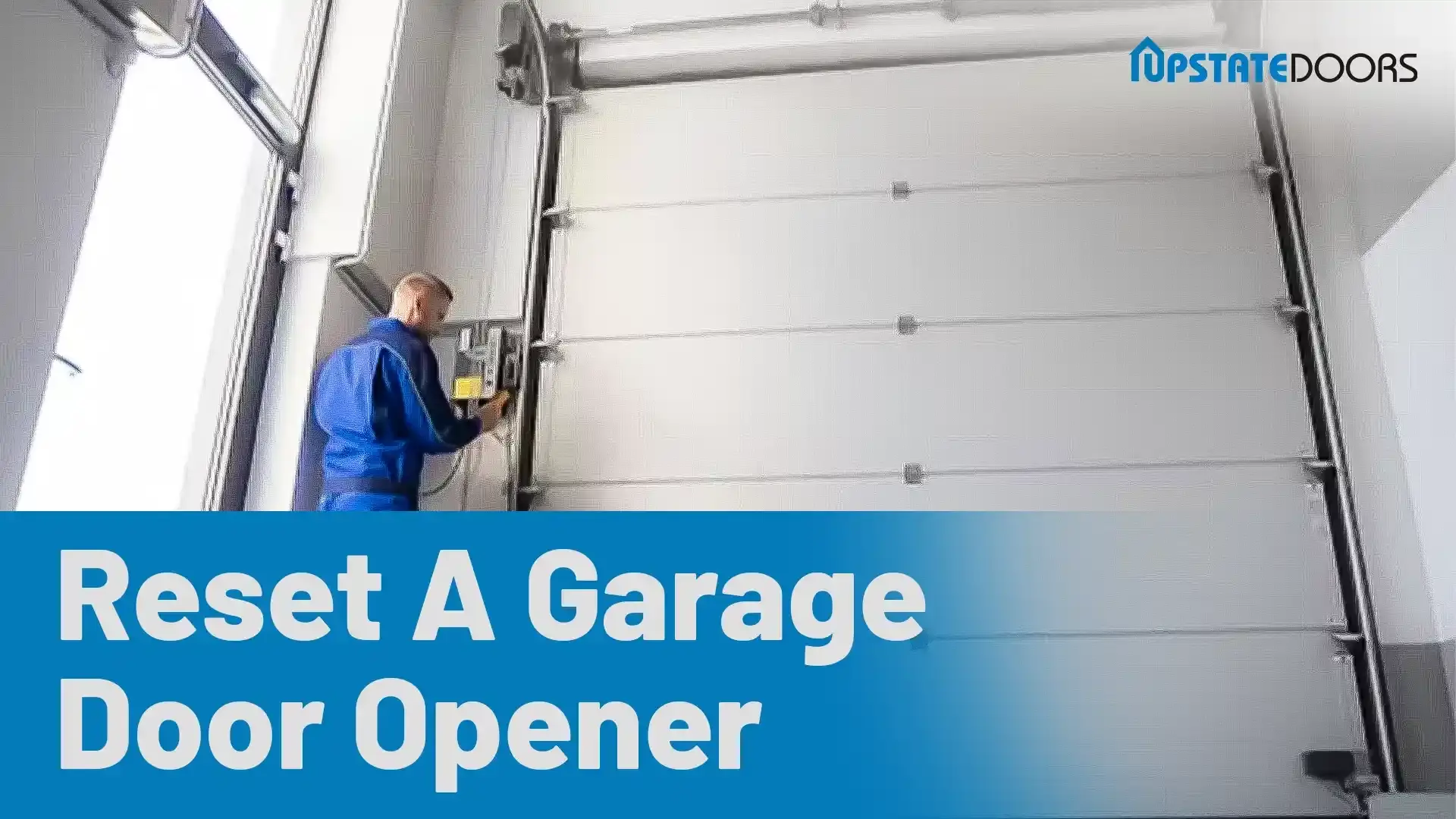 How to reset a garage door opener