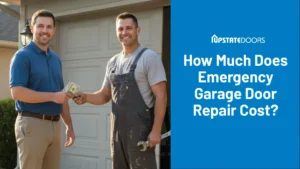 How much does emergency garage door repair cost