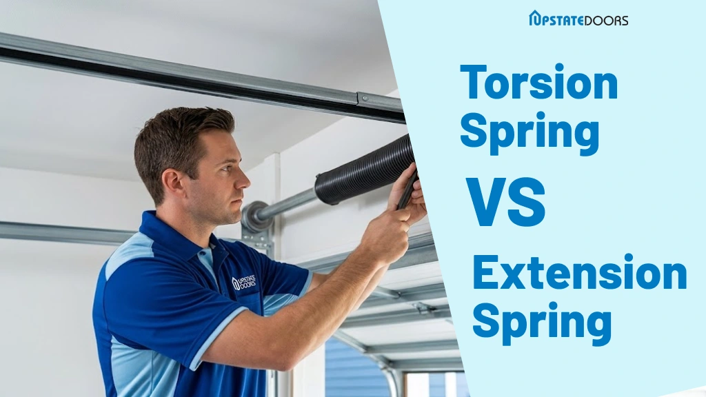 Torsion Spring vs. Extension Spring: Which Type Does Your Garage Door Need