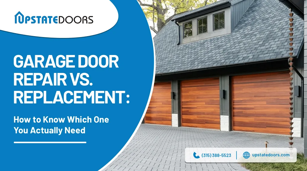 Garage Door Repair vs. Replacement
